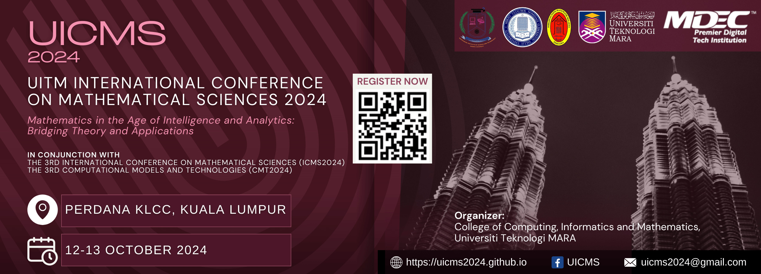 UICMS2024 UiTM International Conference on Mathematical Sciences 2024